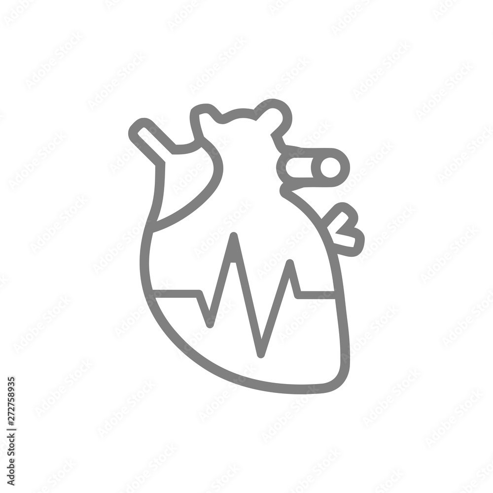 heart, human, vector, medical,pulse, beat, wave, heartbeat grey icon heart, human, vector, medical,pulse, beat, wave, heartbeat grey icon