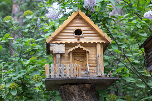 House for birds in the Park