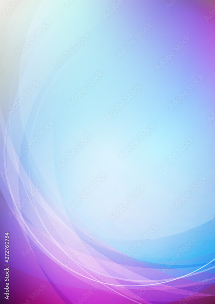 Curved abstract on purple blue background Curved abstract on purple blue background