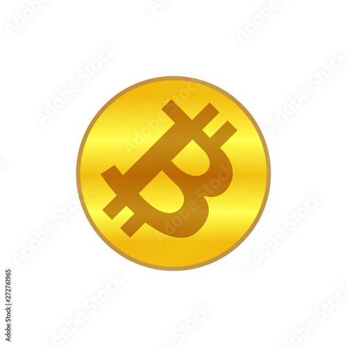 bitcoin icon gold, cryptocurrency bitcoin coin gold symbol, logo bitcoin coin gold color, bitcoin golden coin isolated on white background