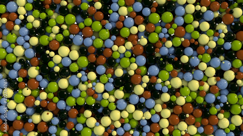 Abstract background with circles
