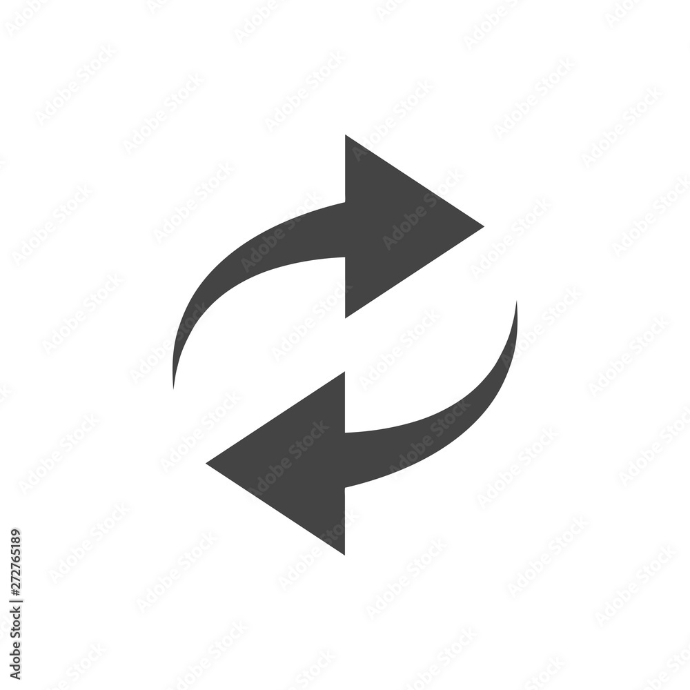 Refresh icon graphic design template vector Refresh icon graphic design template vector