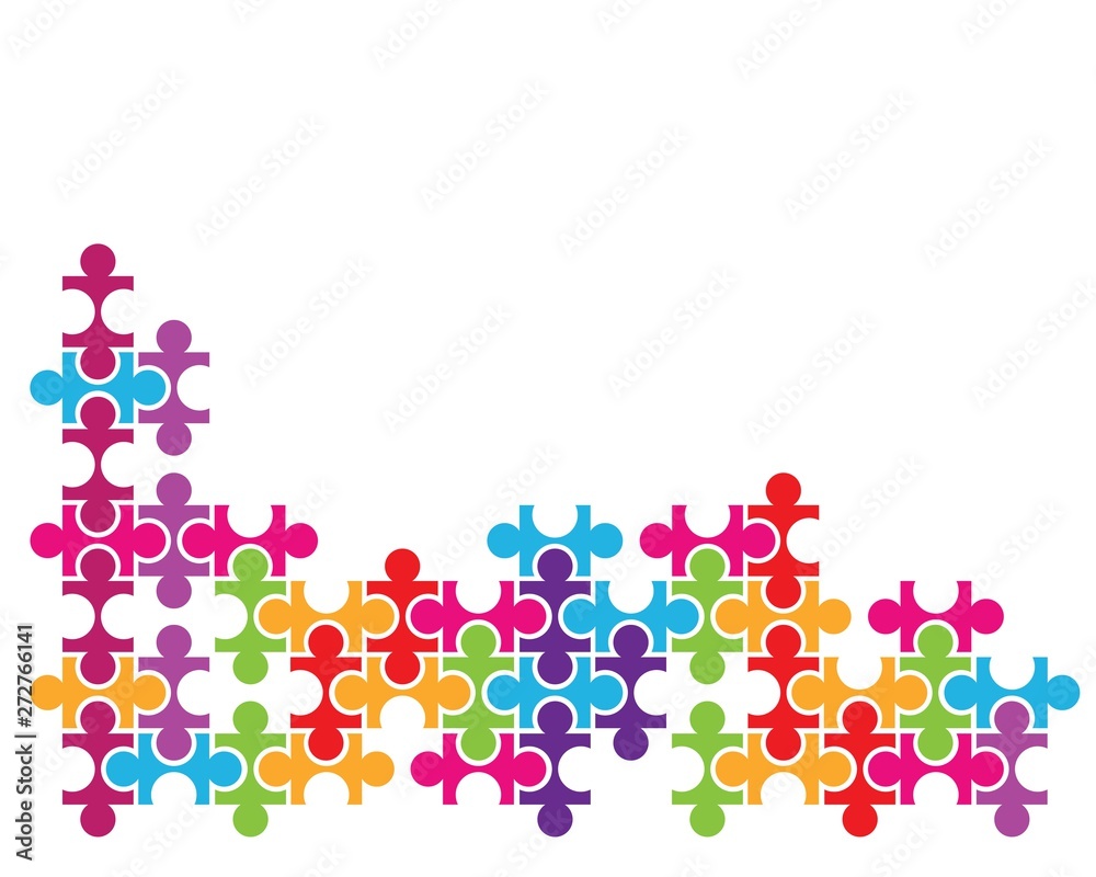 puzzle vector illustration concept puzzle vector illustration concept