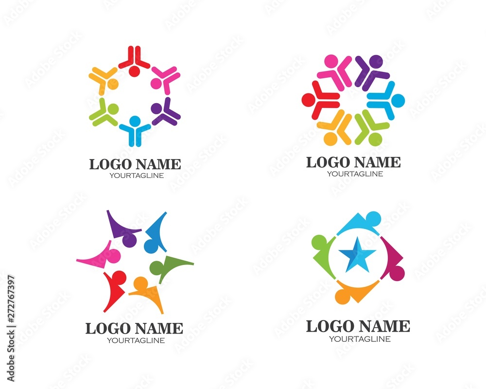 Community, network and social icon design vector Community, network and social icon design vector