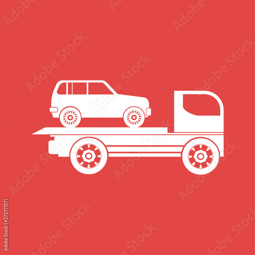 Evacuator icon illustration isolated vector. photo