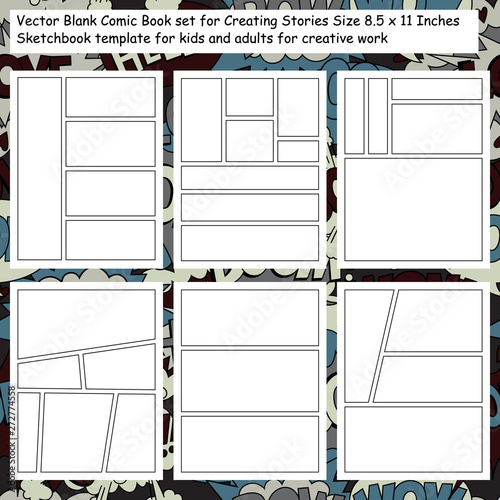 Blank Comic Book