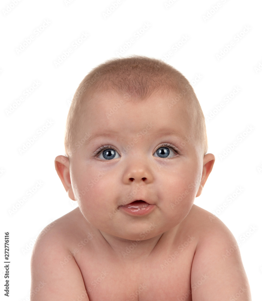 Portrait of a adorable baby five month old Portrait of a adorable baby five month old