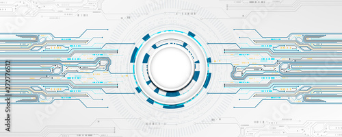 Technology abstract illumination accessing circuit background template copy space vector