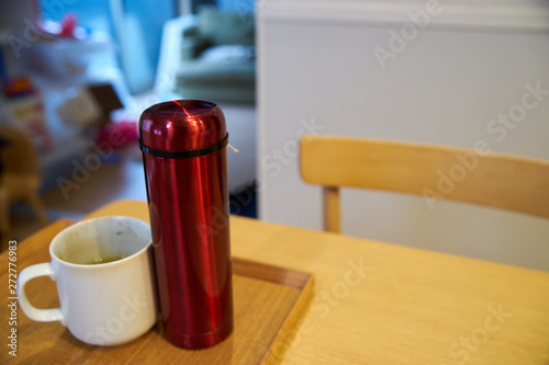 Fotografie リビングダイニングにて・お茶・水筒
