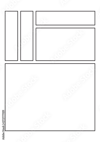 Comic Book Strip Templates For Drawing