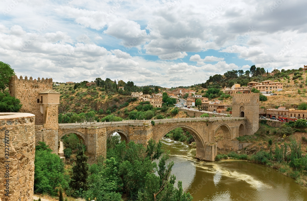 Roman bridge in Toledo