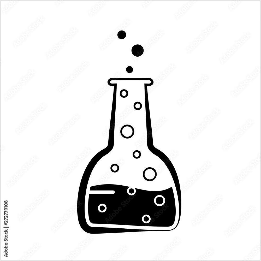Laboratory Glass Beaker Icon Design Laboratory Glass Beaker Icon Design