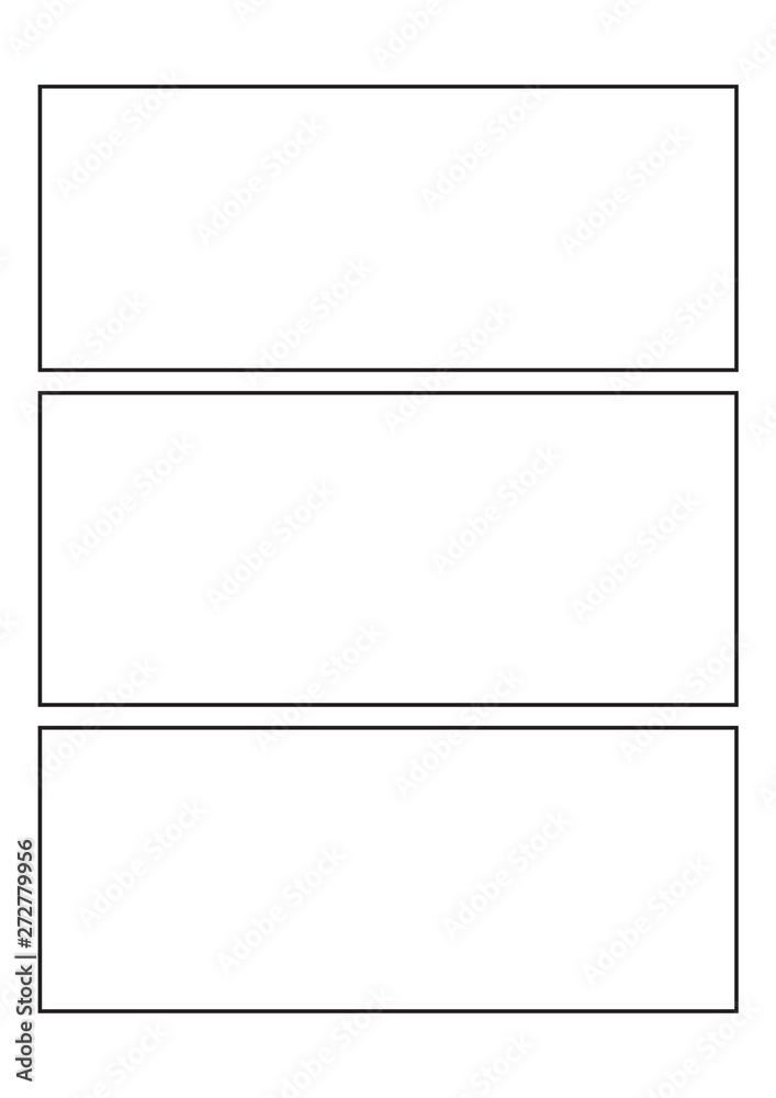 Comics blank layout template background. Vector illustration Comics blank layout template background. Vector illustration