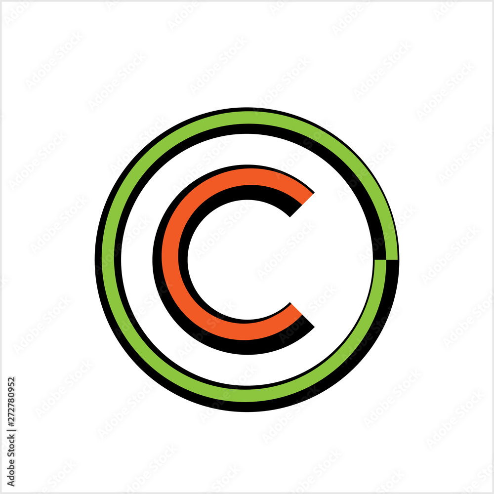 Copyright Icon, Copyright Letter C Symbol Copyright Icon, Copyright Letter C Symbol