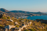 Panorama der Bucht von Parikia, Paros - Kykladen in Griechenland