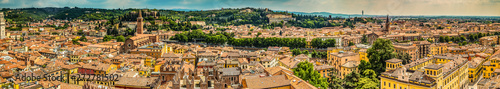 Stunning cityscape of Verona in Italy