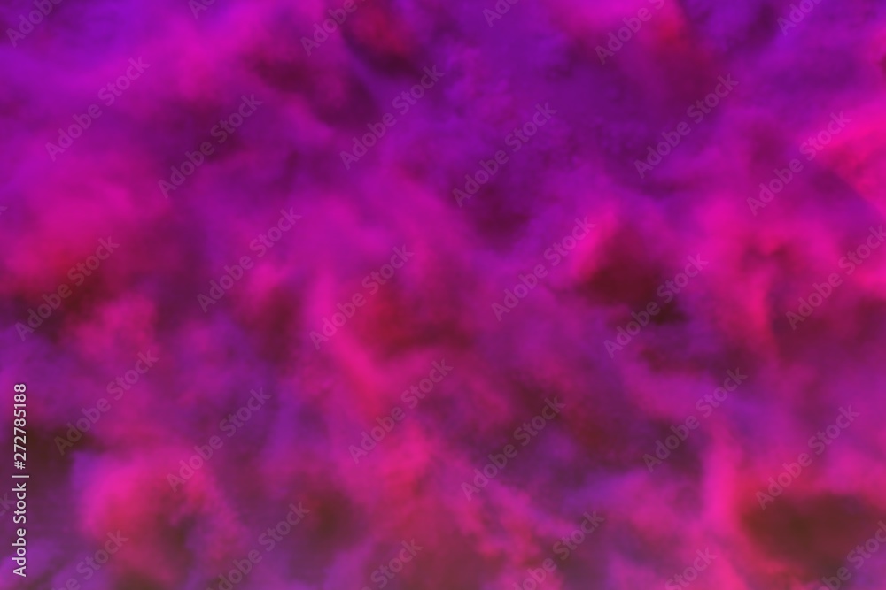 Abstract texture or background blurry design illustration of cosmic style fog view from above you can use for designing purposes - abstract 3D illustration.