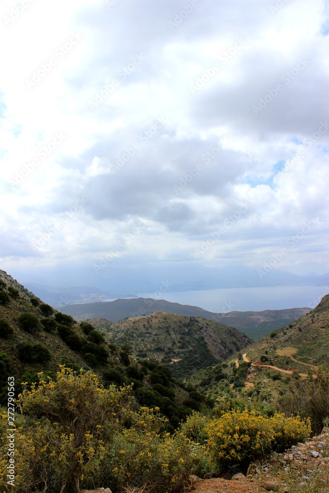 Kreta, Kavousi, Wanderung, Berge, Ausblick