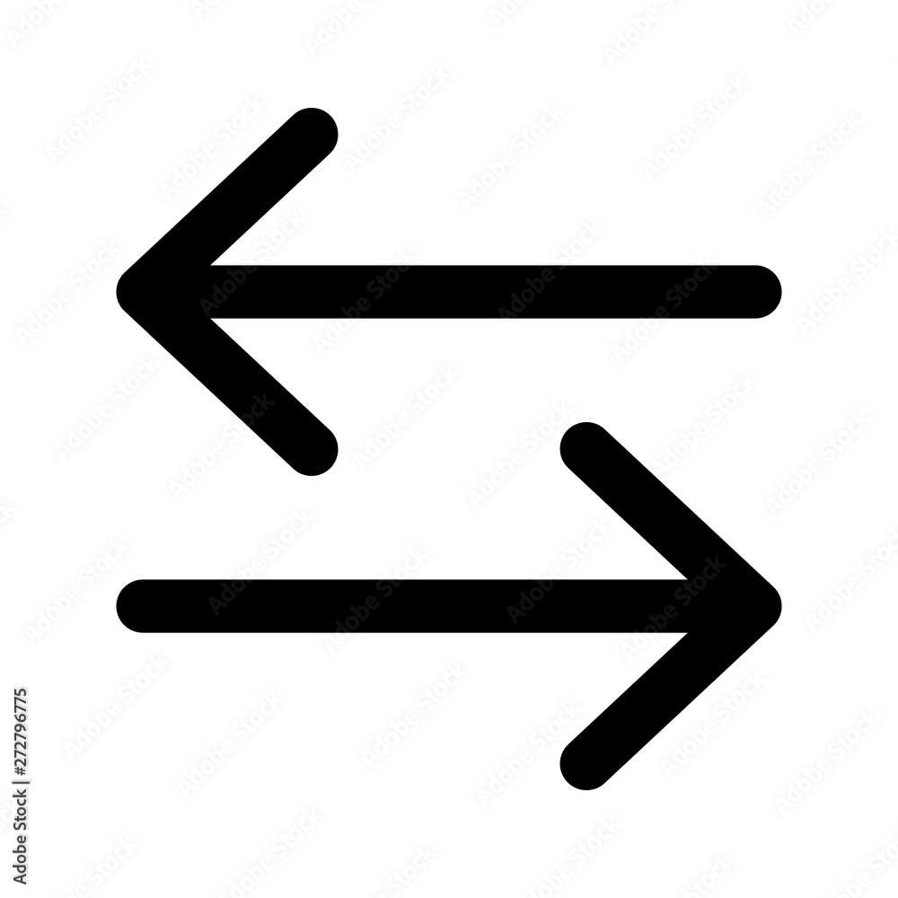 left right arrow icon, arrow icon vector, in trendy flat style isolated on white background. arrow icon image, arrow icon illustration left right arrow icon, arrow icon vector, in trendy flat style isolated on white background. arrow icon image, arrow icon illustration