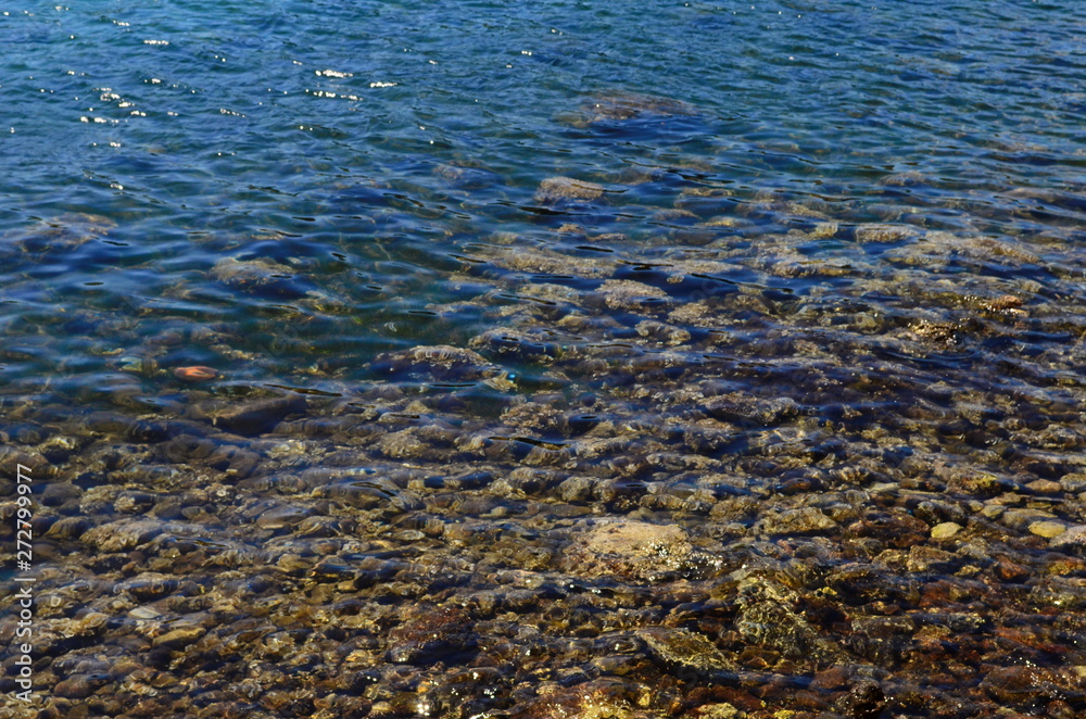 view on the Aegean sea in Ichmeler near Marmaris, Turkey