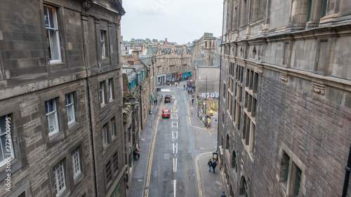 scotland edinburgh city view