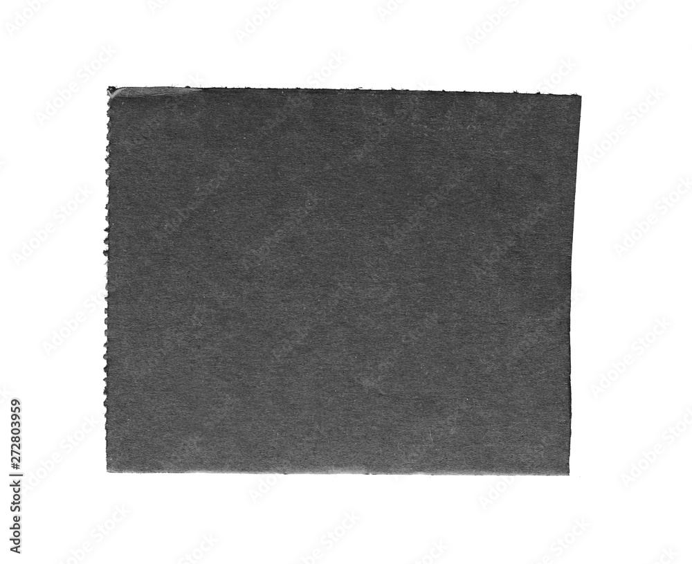 black ripped paper, space for advertising copy