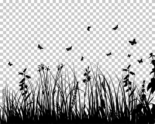 Meadow silhouette
