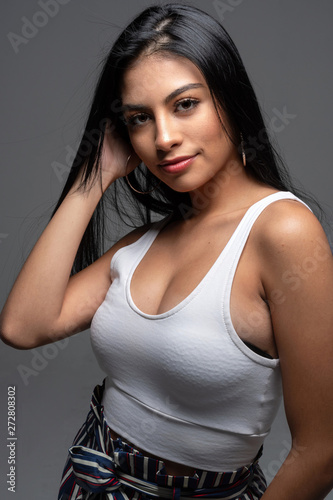 Hispanic Fashion Model