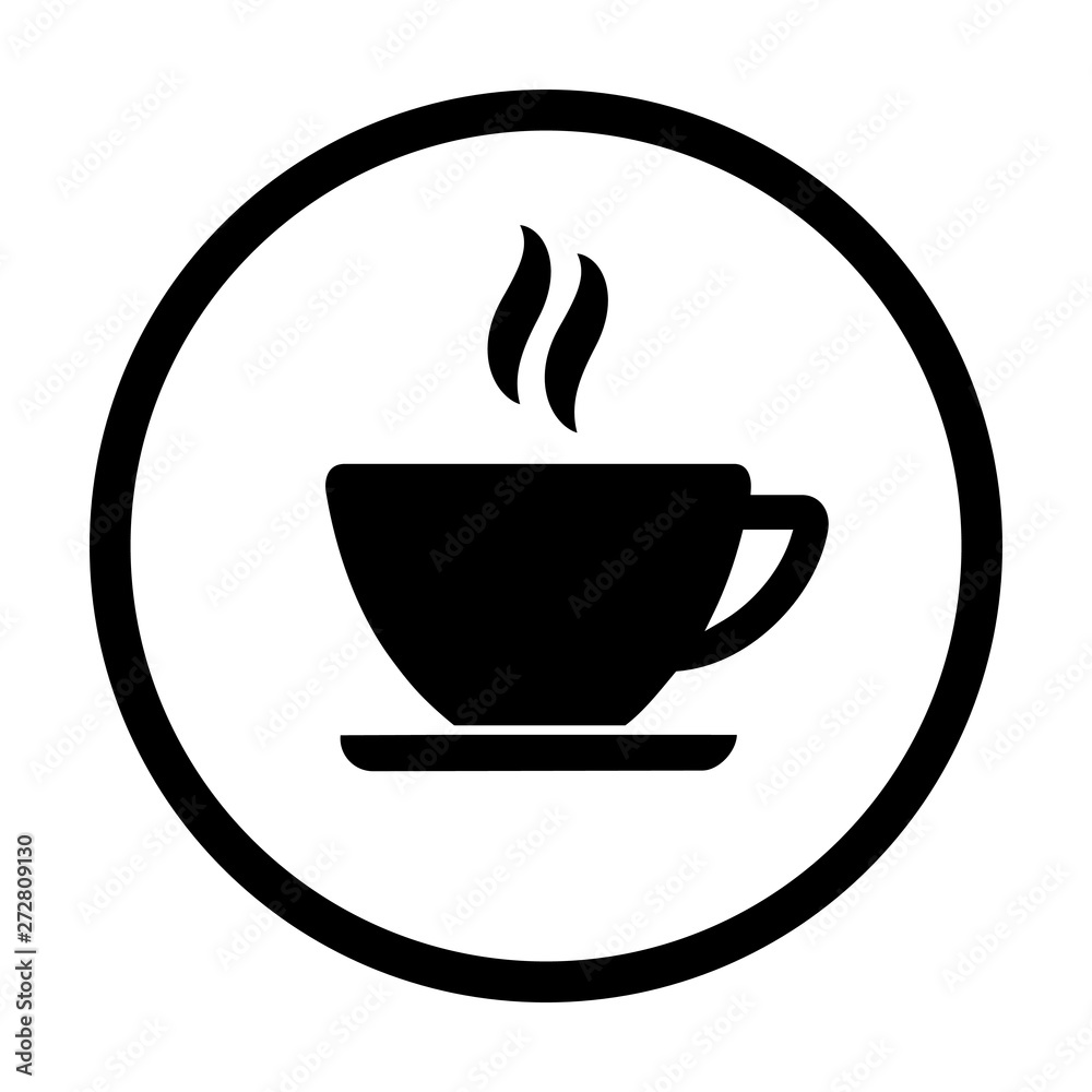 Cup of coffee. Coffee cup icon vector. Coffee icon illustration. Cup of coffee. Coffee cup icon vector. Coffee icon illustration.