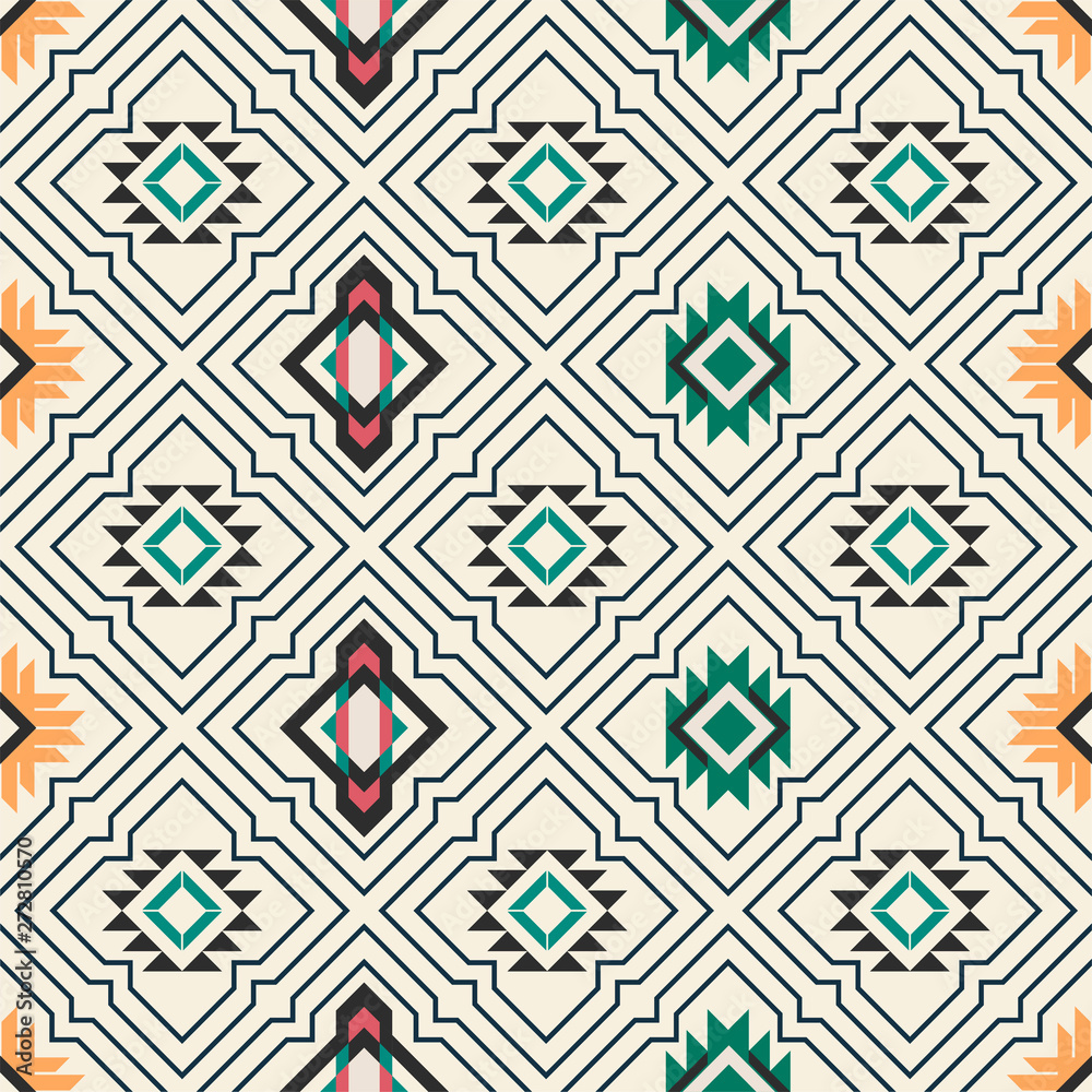 seamless background. National pattern. Folk seamless background. National pattern. Folk