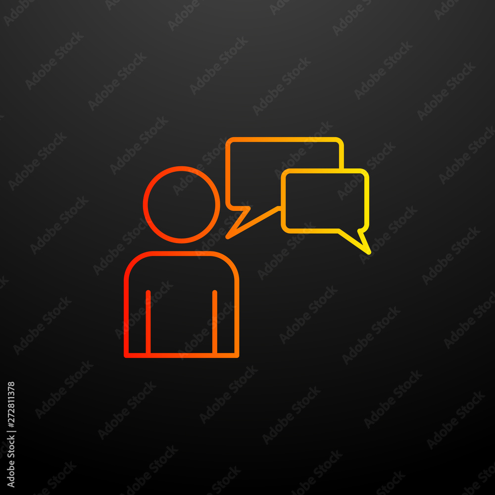 business conversation nolan icon. Elements of business organisation set. Simple icon for websites, web design, mobile app, info graphics business conversation nolan icon. Elements of business organisation set. Simple icon for websites, web design, mobile app, info graphics