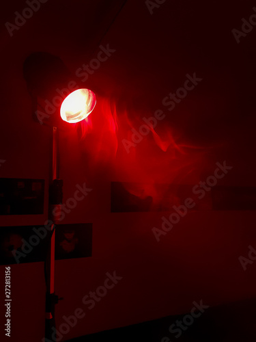 Red spotlight