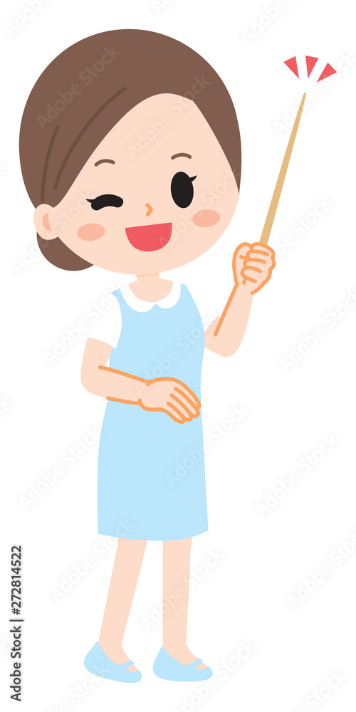 Illustration of dental hygienist and dental assistant