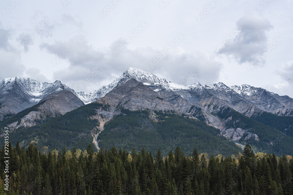 Mountain range in Canada