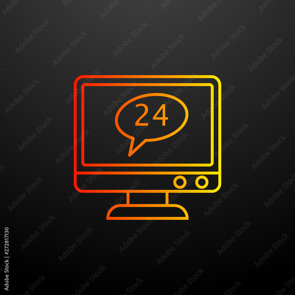24 hours nolan icon. Elements of global logistics set. Simple icon for websites, web design, mobile app, info graphics 24 hours nolan icon. Elements of global logistics set. Simple icon for websites, web design, mobile app, info graphics