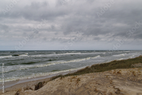 Storm on the Baltic sea