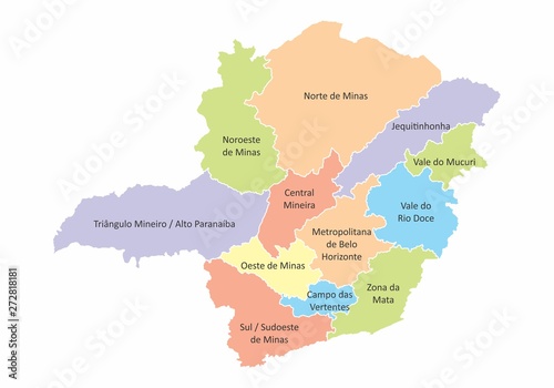 Minas Gerais State regions photo