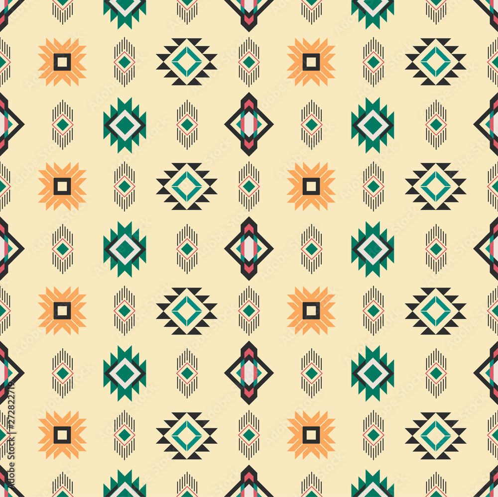 seamless background. National pattern. Folk