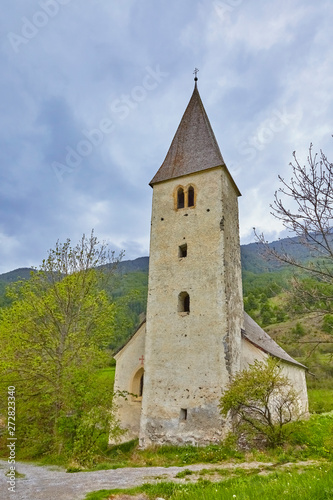 old church in the mountains