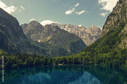 Obersee in front of the watzmann