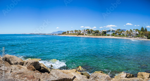 Marbella coastline