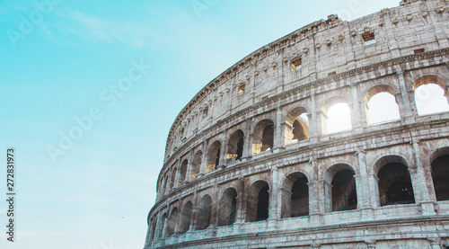 Travel in Rome, romanic city