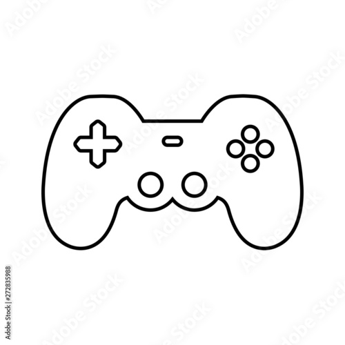 joystick icon vector. game icon illustration. game console icon.