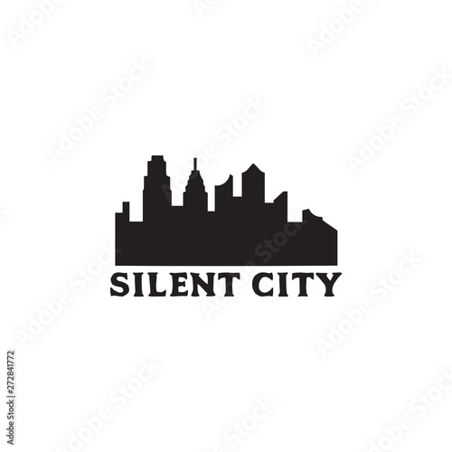 City icon logo design vector template