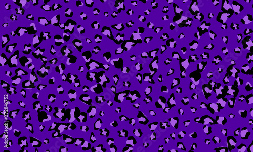Leopard print design. Animal skin pattern.