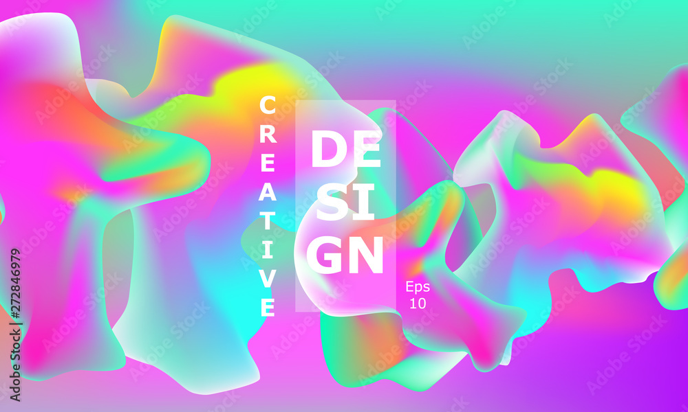 Fluid shapes composition. Abstract cover design. Fluid shapes composition. Abstract cover design.