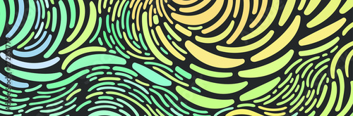 Abstract dots and points in Van Gogh style.Colorful vector pattern.