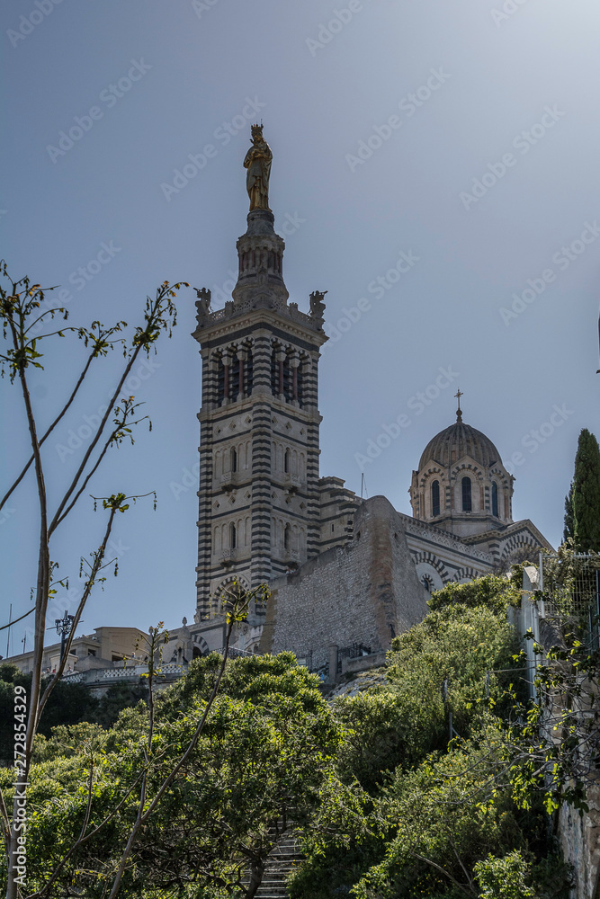 Notre Dame De la Garden in Marseille Frankreich