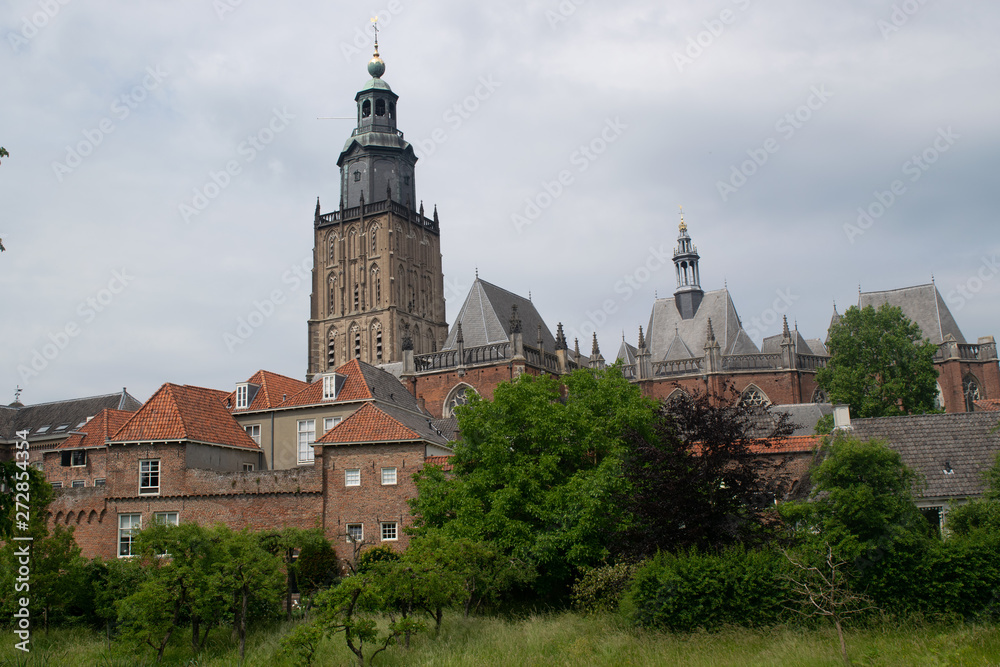The Saint Walburgiskerk church in Zutphen