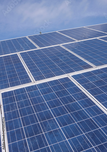 Solar panels. Green energy